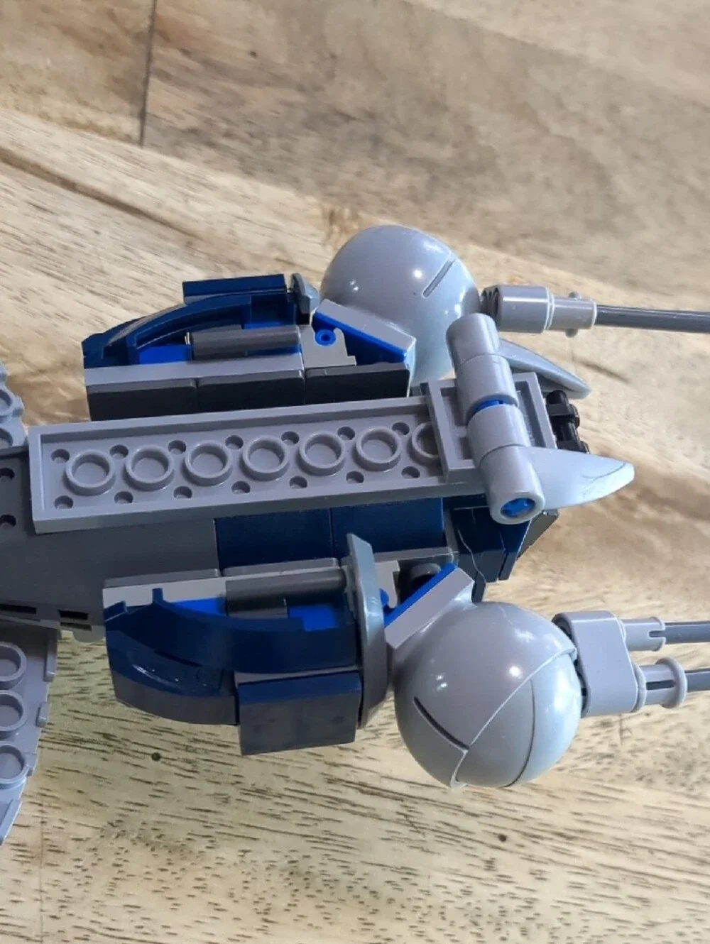 🔥 LEGO Star Wars 7678 Droid Gunship (2008) — Complete with Minifigures! 🔥